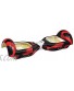 AlveyTech Silicon Cover for Hoverboard Cases with 6.5" Wheels Black and Red