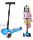 Beleev Scooter for Kids Ages 3-5 3 Wheel Kick Scooter for Toddlers Girls & Boys Lean to Steer with Light Up Wheels Scooter for Children