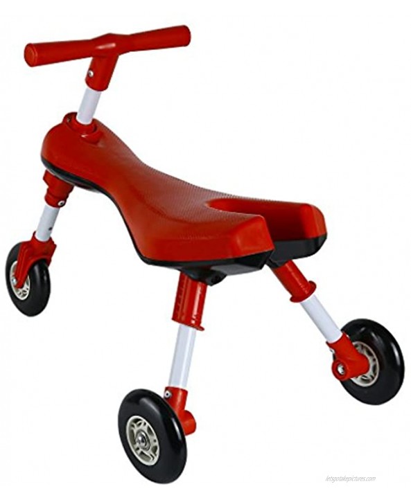 Fly Bike Toddlers Glide Tricycle Indoor Outdoor Non Scratch Wheels No Setup Required No Assembly Required IT Under CPC of CPSIA RED