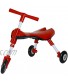 Fly Bike Toddlers Glide Tricycle Indoor Outdoor Non Scratch Wheels No Setup Required No Assembly Required IT Under CPC of CPSIA RED