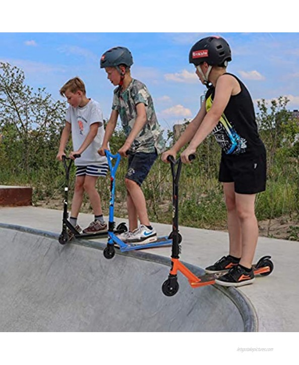 H.yeed Pro Scooter Stunt Scooters with 100mm PU Wheels and ABEC-5 Bearings Entry Level Freestyle Trick Scooter for Kids Teens Boys Beginner 8 Years and Up