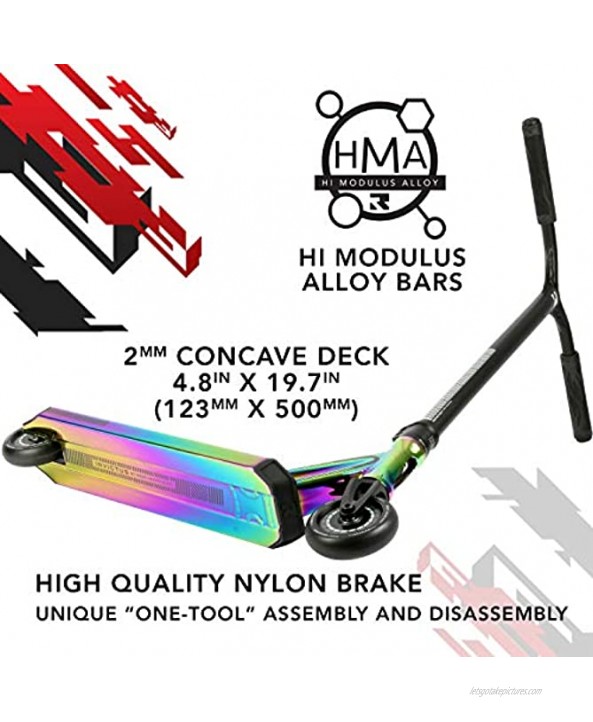 Invictus Complete Scooter Stunt Scooters Professional Scooter for Any Age Rider Pro Scooters for Kids Pro Scooters for Adults Pro Scooter Deck Wide Pro Scooter Wheels