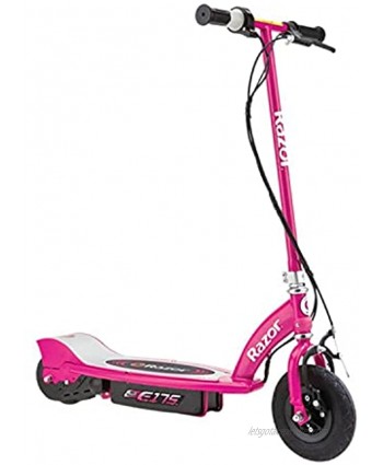 Razor E175 Kids Ride On 24V Motorized Battery Powered Electric Scooter Toy Speeds up to 10 MPH with Brakes and Pneumatic Tires