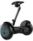 Smart Self Balancing Electric Scooter Bluetooth APP Management Scooter Electric with LED Lights Sport Mode and Easier to Ride Electric Scooter for All People Safety Upgrade Black