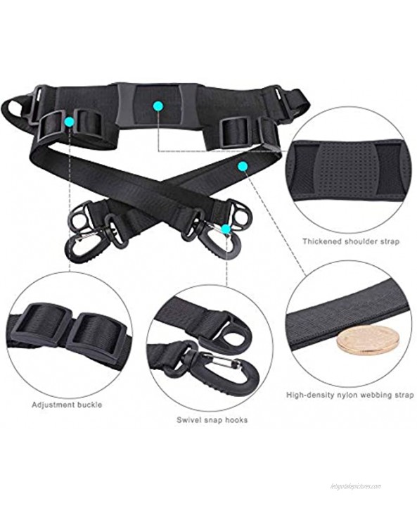 TOMALL Adjustable Carrying Belt Strap Hand Carrying Handle Shoulder Strap Belt for Xiaomi Mijia M365 Electric Scooter Kids Bikes Foldable Bicycle