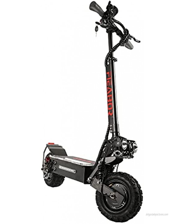 US Warehouse Adult Electric Scooter Dual-Drive 5600W high-Power Motor Fastest Speed 70KM H 11-inch Vacuum Tires