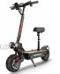 US Warehouse Adult Electric Scooter Dual-Drive 5600W high-Power Motor Fastest Speed 70KM H 11-inch Vacuum Tires