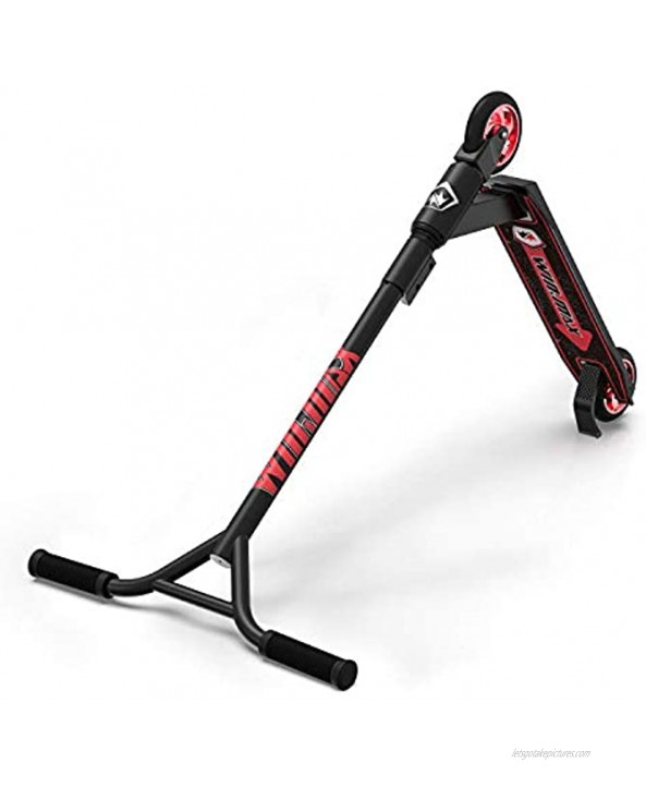 WIN.MAX Pro Scooter 110mm Stunt Scooter for Kids Ages 7-14 Complete Trick Scooter for Teens Adults BMX Freestyle Tricks Aluminum Core Wheels & Upgraded Fork Perfect for Beginner to Intermediate