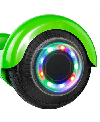 XPRIT 6.5'' Self Balancing Hoverboard w Bluetooth Speaker LED Light Flashing Wheel,