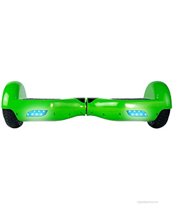XPRIT 6.5'' Self Balancing Hoverboard w Bluetooth Speaker LED Light Flashing Wheel,