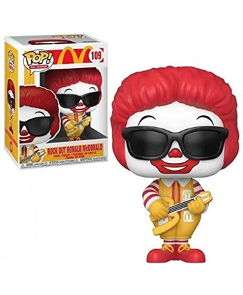 Funko Pop! Ad Icons: McDonald's Rock Out Ronald Multicolor 3.75 inches