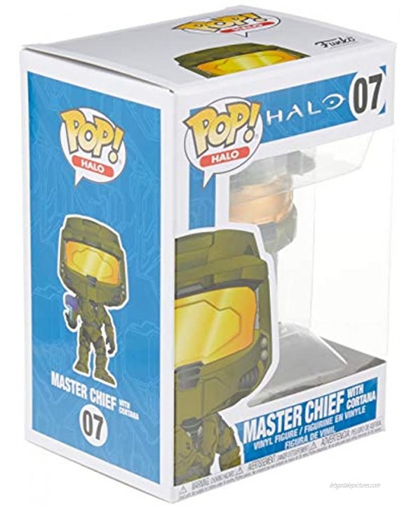 Funko POP! Games: Halo Master Chief with Cortana Collectible Figure Multicolor