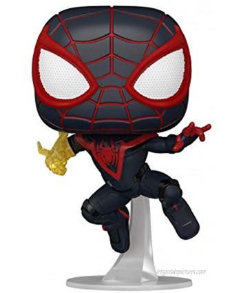 Funko Pop! Games: Marvel’s Spider-Man: Miles Morales- Miles Morales Styles May Vary 3.75 inches