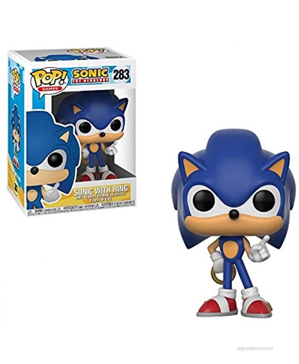 Funko Pop! Games: Sonic Sonic with Ring Collectible Toy