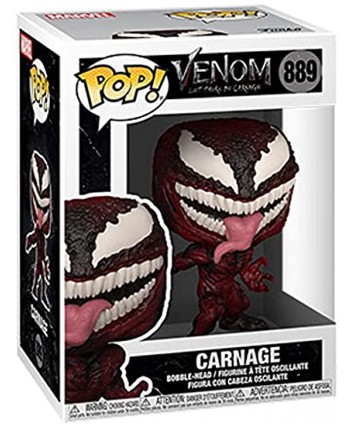 Funko Pop! Marvel: Venom 2 Let There Be Carnage Carnage Multicolor ,3.75 inches
