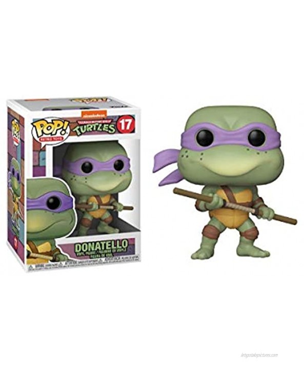 Funko Pop! Retro Toys: Teenage Mutant Ninja Turtles Donatello Multicolour 3.75 inches