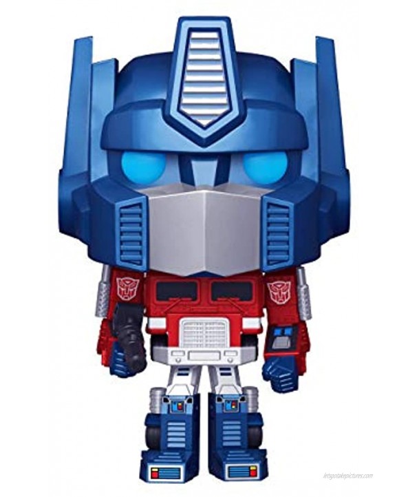 Funko Pop! Retro Toys: Transformers Metallic Optimus Prime Exclusive 3.75 inches