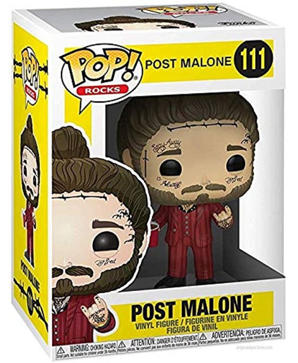 Funko Pop! Rocks: Post Malone Post Malone Multicolor