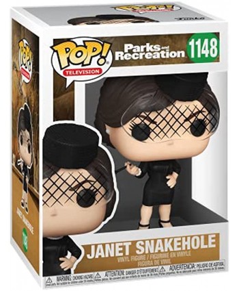 Funko Pop! TV: Parks and Rec Janet Snakehole 3.75 inches
