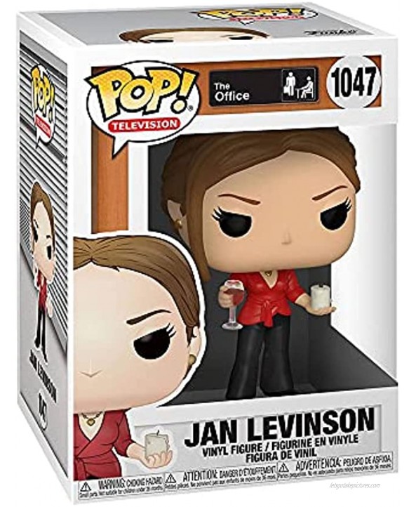 Funko Pop! TV: The Office Jan with Wine & Candle 3.75 inches