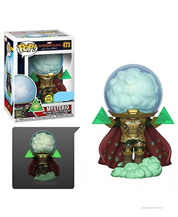 Funko Pop! Marvel: Spider-Man Far from Home Mysterio Glow Exclusive