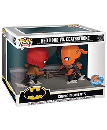 Funko San Diego Comic-Con 2020 Pop! Comic Moment DC: Red Hood vs. Deathstroke Vinyl Figure Multicolor