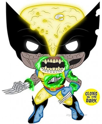 Marvel Funko POP Vinyl Figure | Glow in The Dark Zombie Wolverine