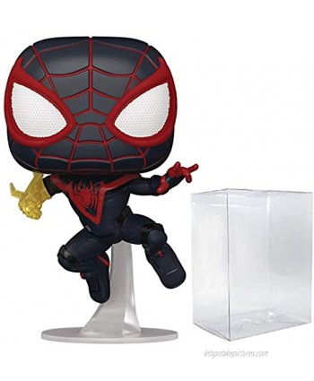 Marvel: Spider-Man Gamerverse Classic Miles Morales Funko Pop! Vinyl Figure Includes Compatible Pop Box Protector Case
