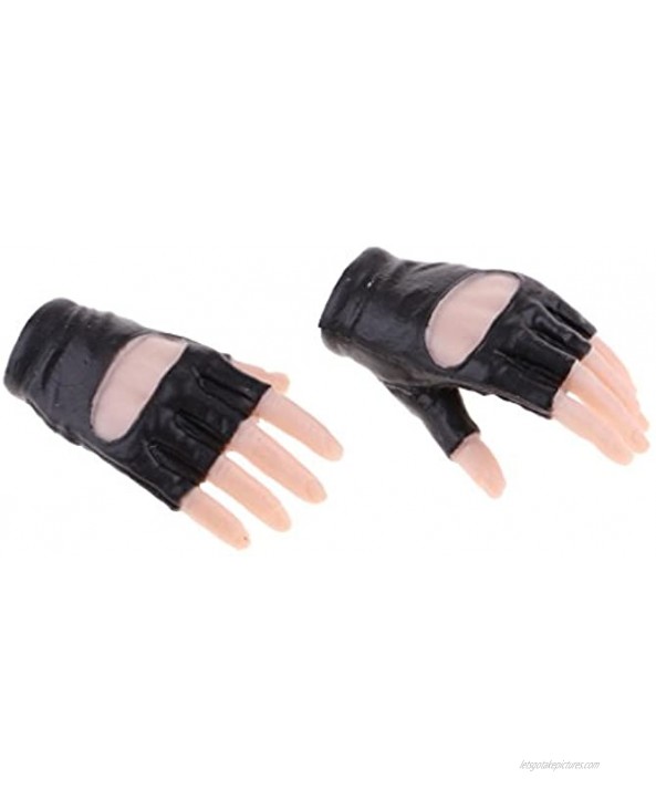 Baoblaze 4 Pairs 1 6 Scale Female Acessories Complexion Hand Style Gloves for 12'' Phicen Tbleague Jiaoudoll Female Action Figure