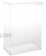 DollSafe Deluxe Clear Folding Display Case with Acrylic Top and Base for 11-12 inch Dolls or Action Figures 9.5" W x 5" D x 13" H