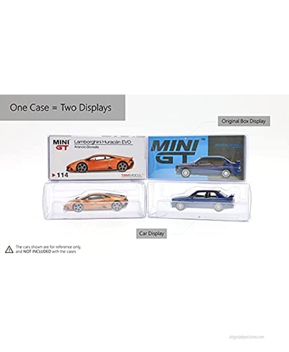 EZCOLLECTORS 1 64 Die Cast Cars Storage Display Case for Mini GT & Tiny 15 Pack