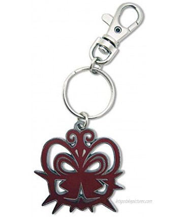 Great Eastern Entertainment Madoka Magica Rose Garder Witch's Kiss Symbol Metal Keychain