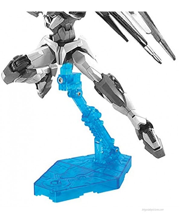 Migaven 1PCS Universal Adjustable Assembly Action Figure Doll Model Support Display Stand Holder Base Bracket Compatible with RG HG SD BB Gundam 1 144 Toy Blue