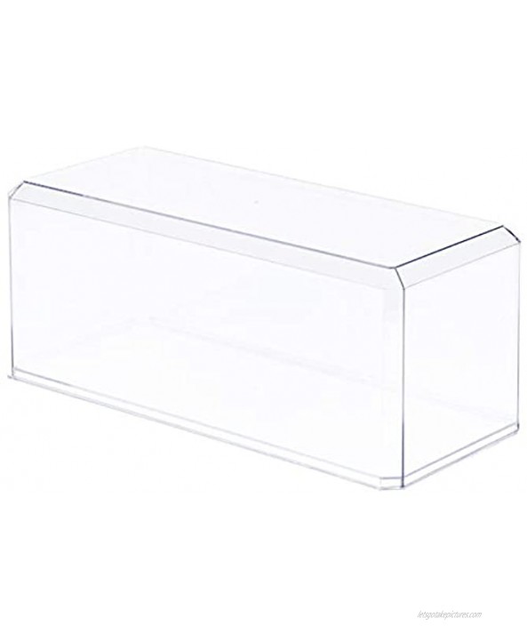 Pioneer Plastics Clear Acrylic Display Case for 1:18 Scale Cars 13 x 5 x 5 Mailer Box