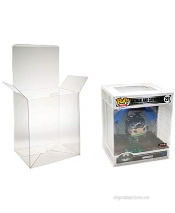 Protective Case Size 7.5"x6"x8.875" Compatible with Funko Moments Batman & Catwoman