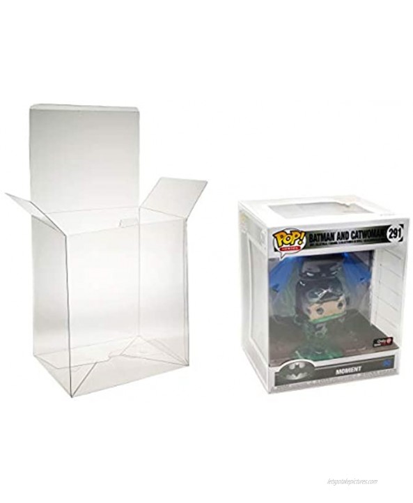Protective Case Size 7.5x6x8.875 Compatible with Funko Moments Batman & Catwoman