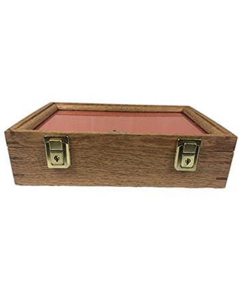 Southern Star Displays Oak Wood Display Case 9 x 12 x 3 for Arrowheads Knifes Collectibles & More