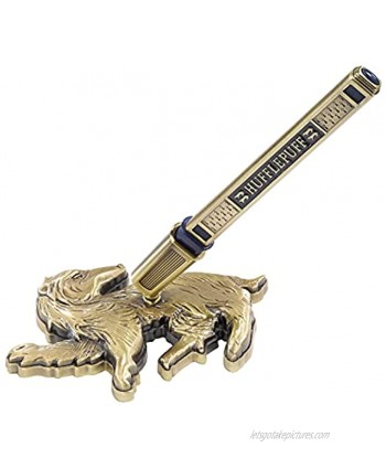 The Noble Collection Hufflepuff House Pen and Desk Stand