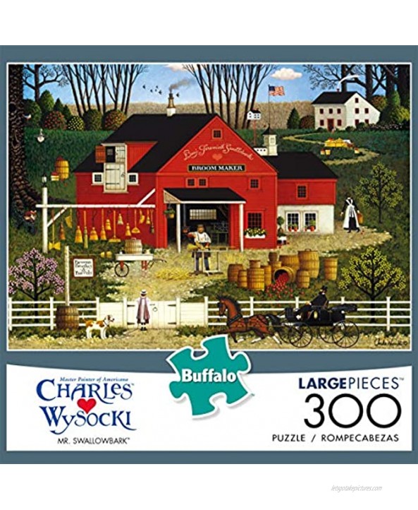 Buffalo Games Charles Wysocki Mr. Swallowbark 300 Large Piece Jigsaw Puzzle