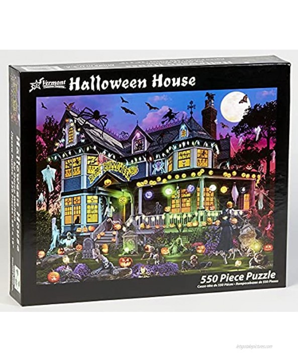 Halloween House Jigsaw Puzzle 550 Piece