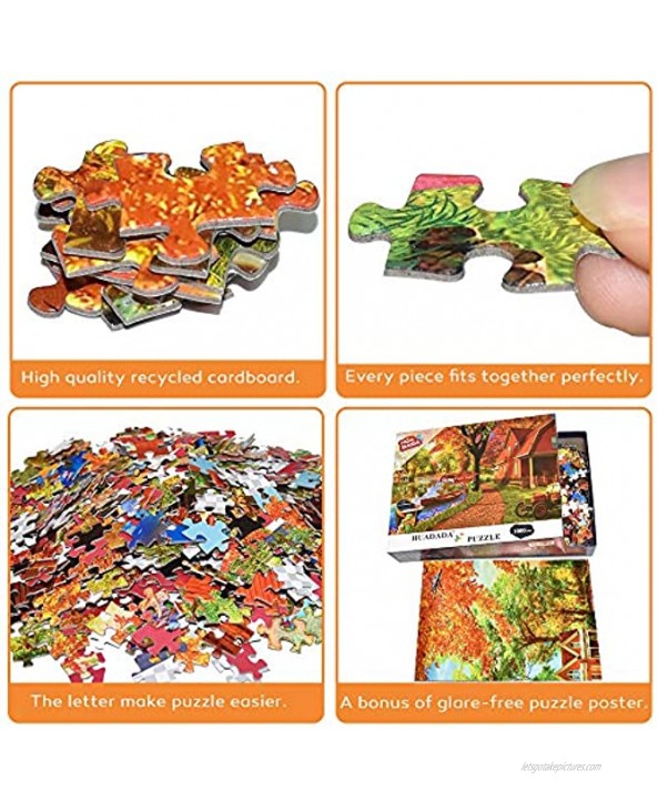 Jigsaw Puzzles for Adults 1000 Piece Puzzle for Adults 1000 Pieces Puzzle 1000 Pieces-Autumn Village
