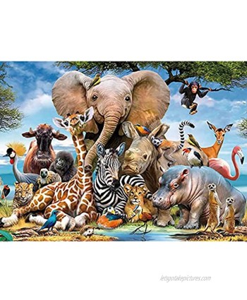 little tigger 1000 Piece Jigsaw Puzzles for Adults and Kids Animals World Puzzles Family Large Puzzles Game Toys Gift