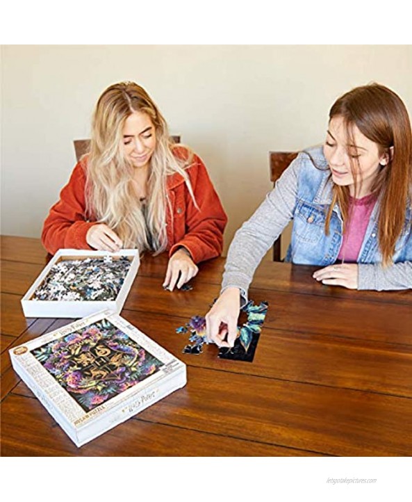 Paladone 1000 Piece Jigsaw Puzzle Harry Potter Puzzle with Floral Design