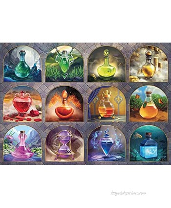 Ravensburger 16816 Magical Potions 1000 PC Puzzles for Adults – Every Piece is Unique Softclick Technology Means Pieces Fit Together Perfectly