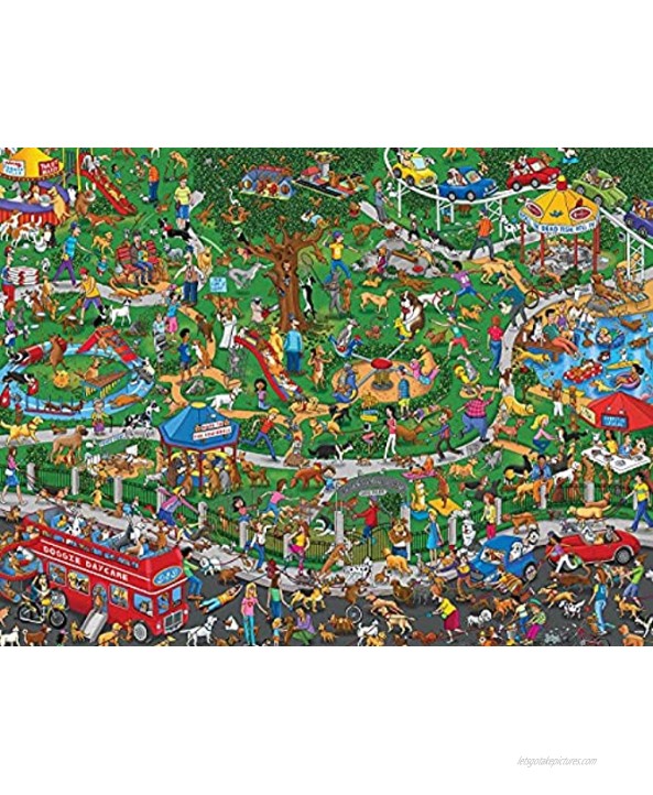 Springbok 500 Piece Jigsaw Puzzle The Dog Park
