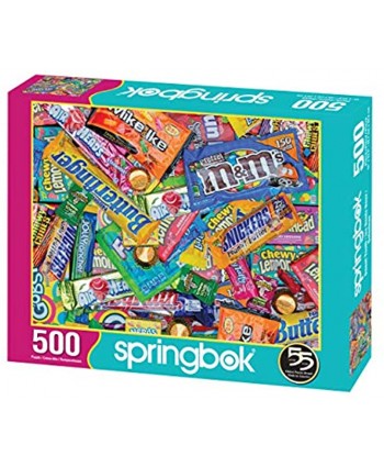 Springbok's 500 Piece Jigsaw Puzzle Sweet Tooth Multi