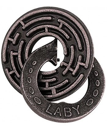 Bepuzzled LABYRINTH Hanayama Cast Metal Brain Teaser Puzzle Level 5 Puzzles For Kids and Adults Ages 12 and Up