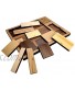Creative Crafthouse Calibron 12 Brain Teaser Very Difficult Wood Puzzle 12 Pieces