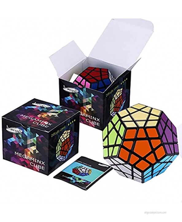 Dreampark 3x3 Megaminx Speed Cube Puzzle Toy Black