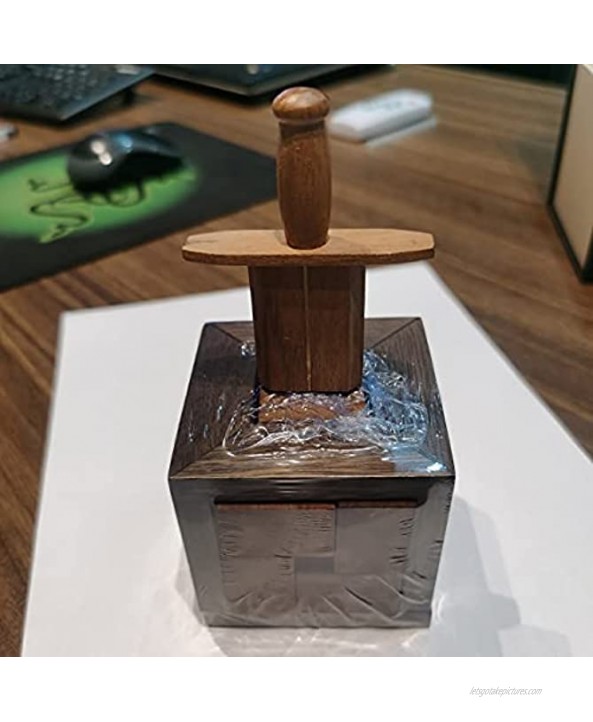 Impossible Excaliburr Puzzle Box Sword Level 10 Jigsaw Puzzles for Adults Brain Challenge Intelligence Toys for Adults Kids